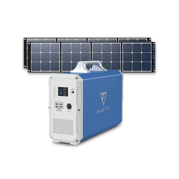 Bluetti Poweroak EB240 mit Solarpanel