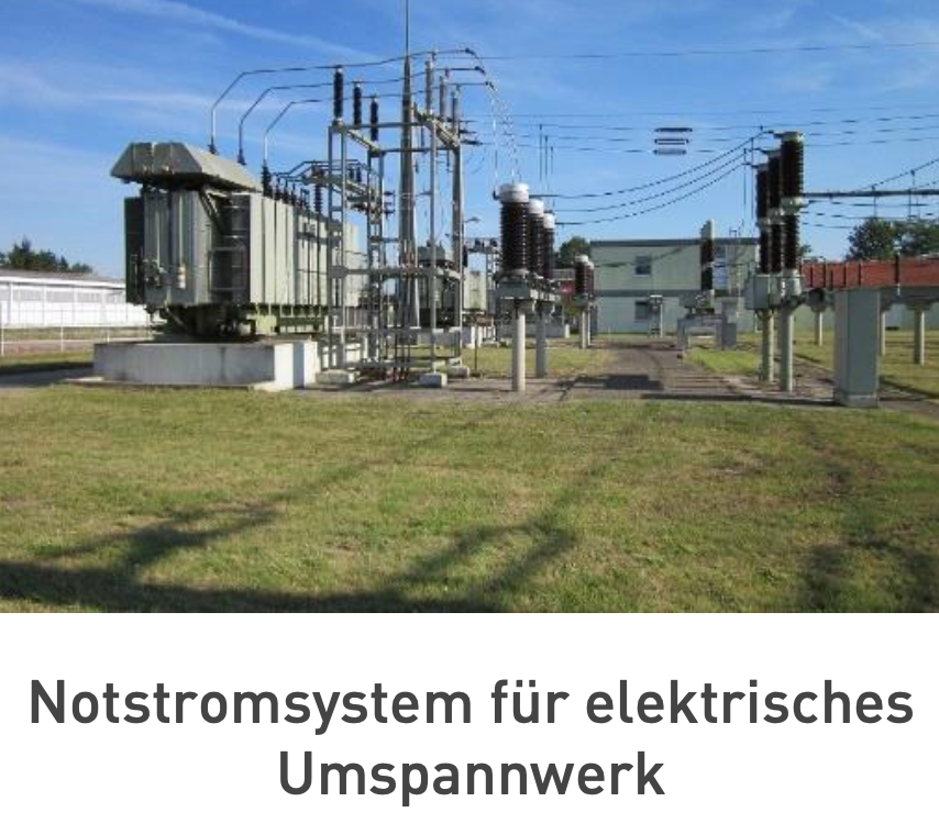 Brennstoffzelle: Notstromsystem für elektrisches Umspannwerk