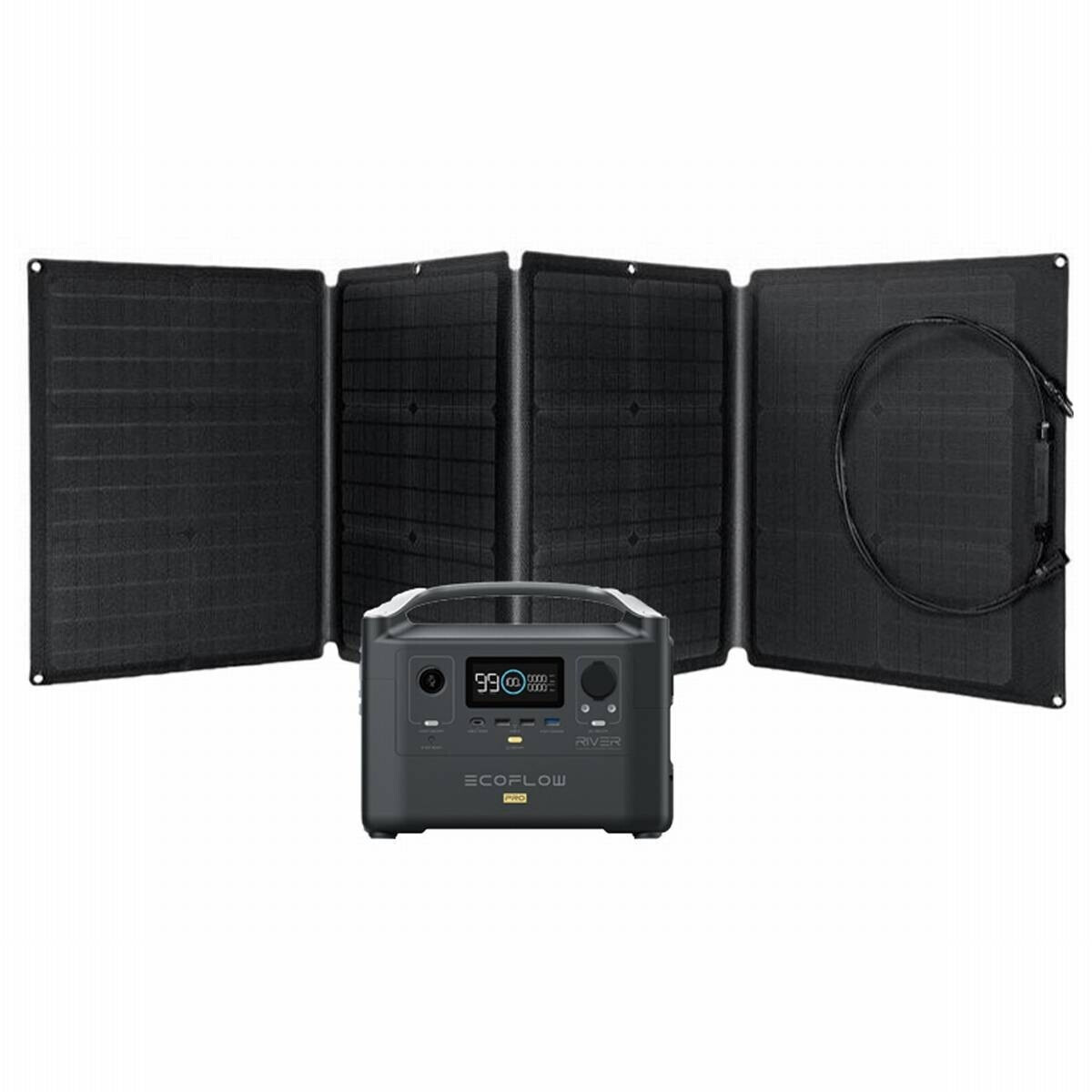 EcoFlow River Pro + 110W Solarpanel im Bundle