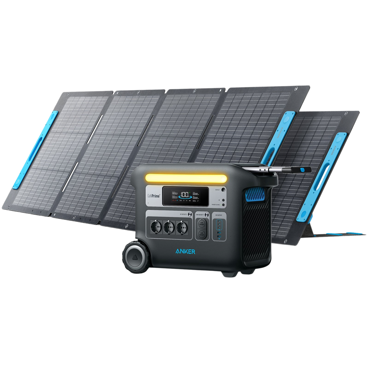 Anker Solargenerator 767 (PowerHouse 2048 Wh mit 2*200 W Solarpanel)