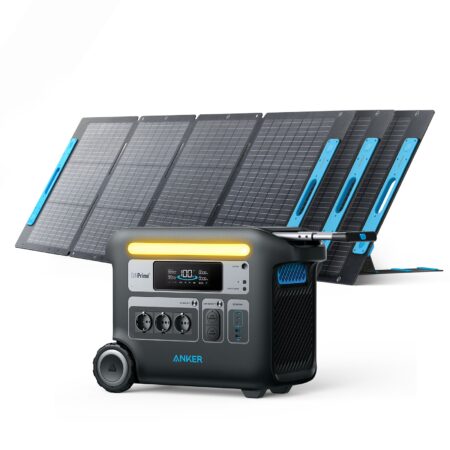 Anker Solargenerator 767 (PowerHouse 2048 Wh mit 3*200 W Solarpanel)