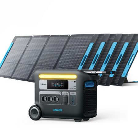 Anker Solargenerator 767 (PowerHouse 2048 Wh mit 5*200 W Solarpanel)