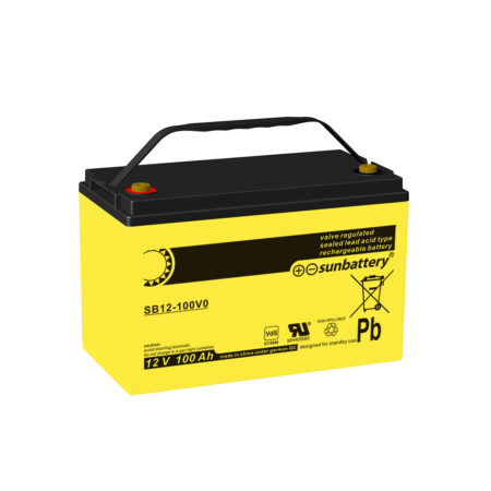 SUN Battery SB12-100VO 100Ah M8 AGM 12V Batterie