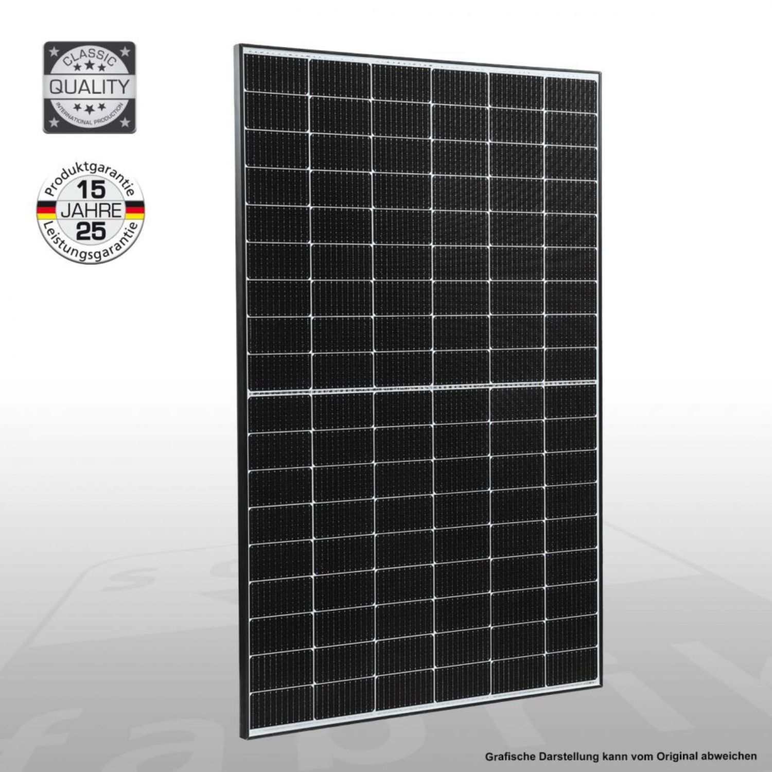 Solar Fabrik Mono S4 Halfcut 410W 30mm Stationäres Solarmodul - Akkurat GSV