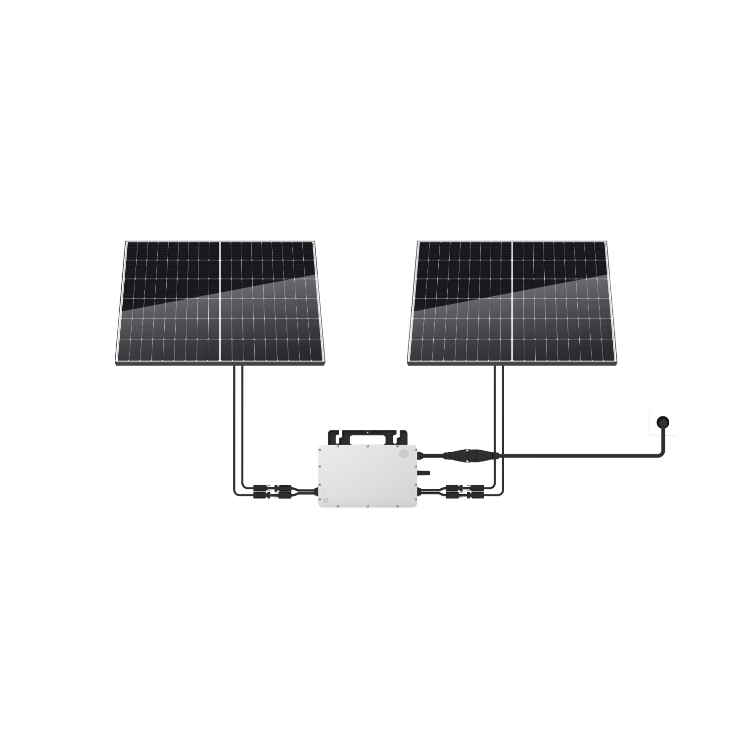 600W Hoymiles Mikro Wechselrichter HM-600 Inverter Solar Balkonkraftwe