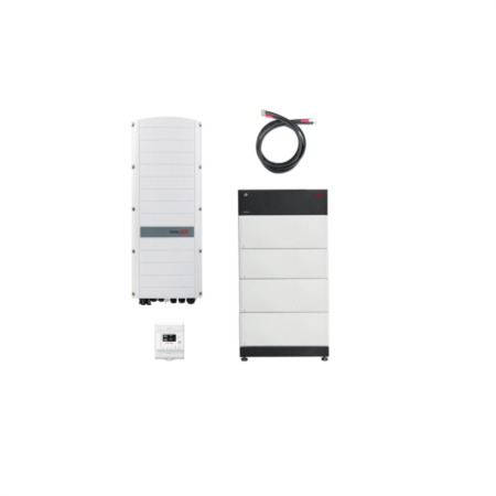 BYD Battery-Box Premium LVS 16.0 | SolarEdge StorEdge Dreiphasen-Wechselrichter SE10K | Photovoltaik-Speicherbundle Produktbild