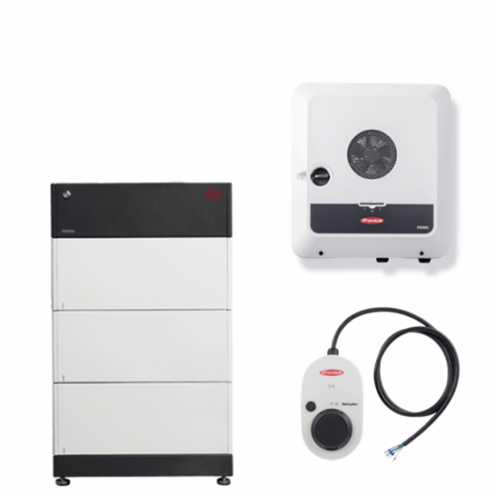 Fronius Symo Gen24 5.0 Plus | Wattpilot | BYD HVS 7.7 | Smart Meter | Photovoltaik-Speicherbundle Produktbild