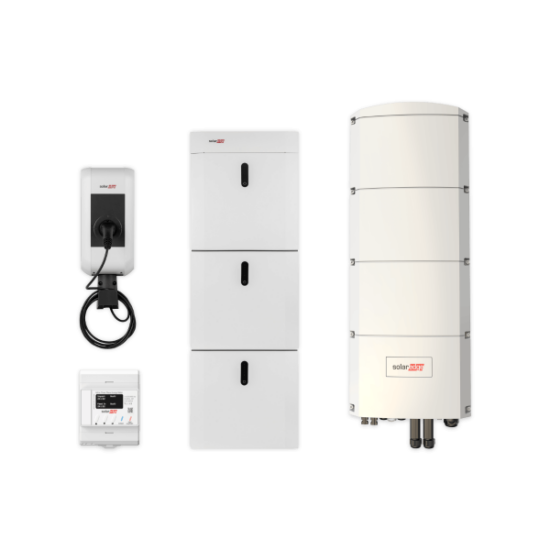 SolarEdge Home | Ladestation | SE10K-RWB48 | 13,8 kWh | Photovoltaik-Speicherbundle Produktbild