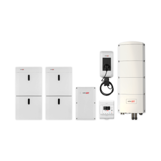 SolarEdge Home Ersatzstrom | Ladestation | SE10K-RWB48 | 18,4 kWh | Photovoltaik-Speicherbundle Produktbild