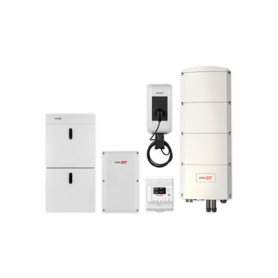 SolarEdge Home Ersatzstrom | Ladestation | SE10K-RWB48 | 9,2 kWh | Photovoltaik-Speicherbundle Produktbild