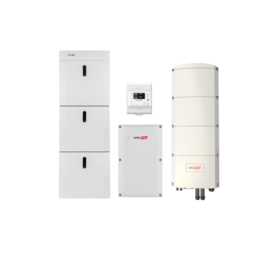 SolarEdge Home Ersatzstrom Paket | SE10K-RWB48 | 13,8 kWh | Photovoltaik-Speicherbundle Produktbild