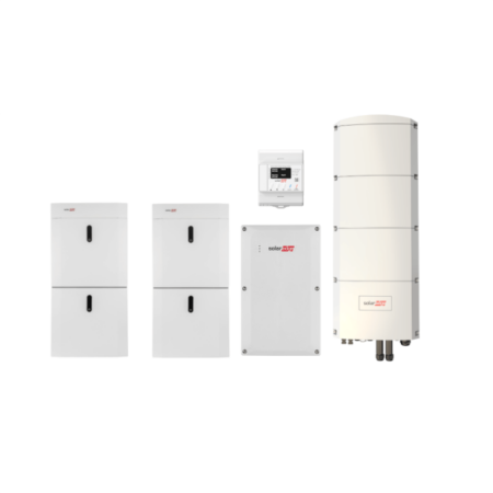 SolarEdge Home Ersatzstrom Paket | SE10K-RWB48 | 18,4 kWh | Photovoltaik-Speicherbundle Produktbild