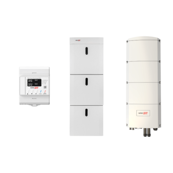 SolarEdge Home Paket | SE10K-RWB48 | 13,8 kWh | Photovoltaik-Speicherbundle Produktbild