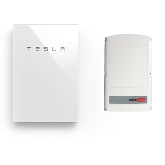 Tesla Powerwall | SolarEdge SE10K-EN4 | Photovoltaik-Speicherbundle Produktbild