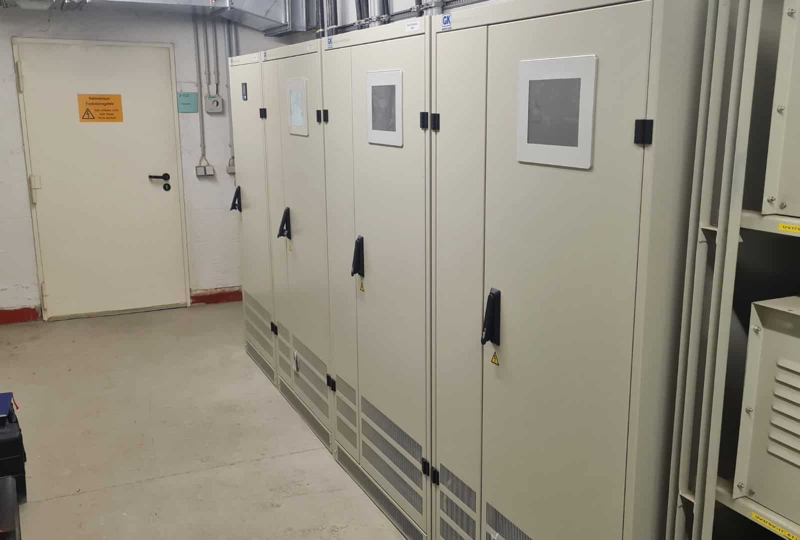 Neuanlage Batteriegestützte und redundante Stromversorgung im Gesundheitswesen Akkurat GSV