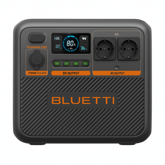 Bluetti Premium 200 V2 2700W/2037Wh Mobile Powerstaion