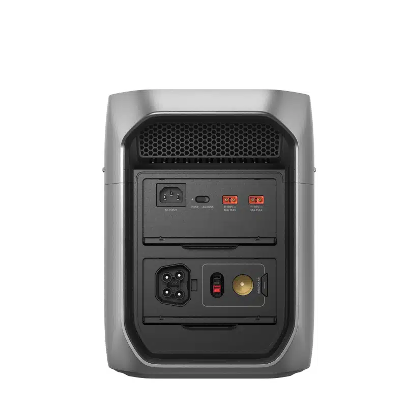 EcoFlow Delta 3 Max Plus Vorderseite Rückseite offen