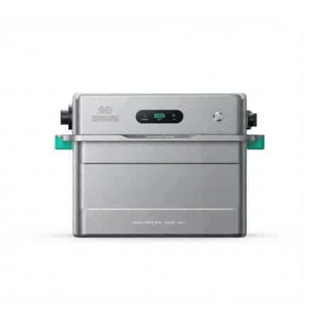 Frontansicht des Zendure SolarFlow 1600 AC+ mit Statusanzeige und Power-Taste