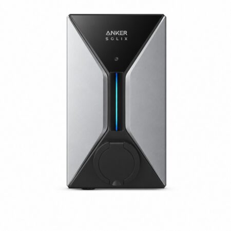 Anker SOLIX V1 Smart EV Charger Wallbox in der Steckdosen-Version mit Typ-2-Ladesteckdose, Frontansicht