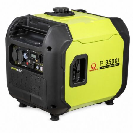 Pramac P3500i Inverter-Stromerzeuger Benzin 230 V mit E-Start, POWERRUSH-Bedienfeld und Schallschutzgehäuse
