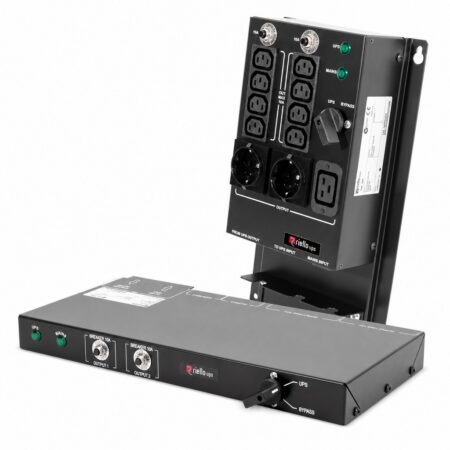 Riello Multi Pass externer Wartungsbypass als Wandgehäuse und 19-Zoll-Rackgerät