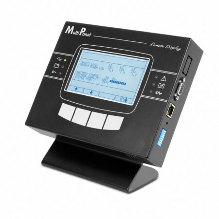 Riello MultiPanel USV-Fernanzeige mit Grafikdisplay und Standfuß