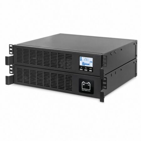 Riello Sentinel Rack SER 3000 ER Online-USV mit Batteriebox im 19-Zoll-Rackgehäuse