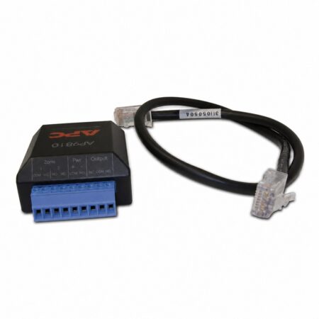 APC Dry Contact I/O Accessory AP9810 mit Schraubklemmen für Zone-Eingänge, Pwr und Relaisausgang sowie RJ45-Patchkabel